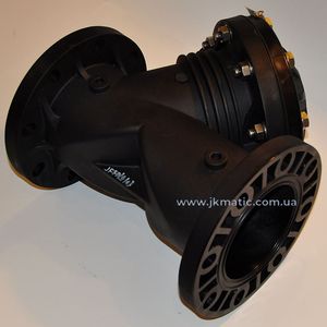 Мембранный клапан JK-Matic Y528 (YCB100) 4" дюйма ДУ 100 мм DN100 mm 180 м3/час (5281003 5203001) с фланцевым соединением на 8 болтов