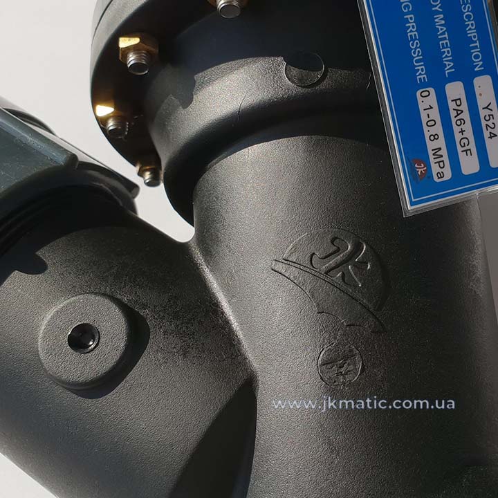 Мембранный клапан JK-Matic Y524 (Y40) 1.5" дюйма ДУ 40 мм DN40 mm 22 м3/час (5241004 5242001), картинка 3