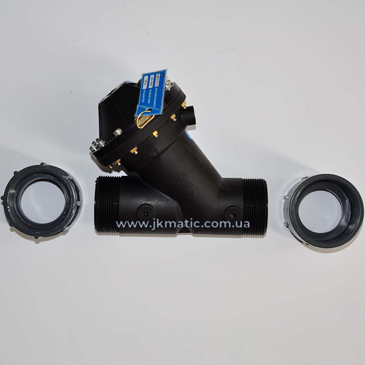 Мембранный клапан JK-Matic Y524 (Y50) 2" дюйма ДУ 50 мм DN50 mm 22 м3/час (5241004 5242002), картинка 2