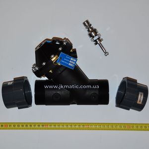 Мембранный клапан JK-Matic Y524 (YXW40) Limit Stop 1.5" дюйма ДУ 40 мм DN40 mm 22 м3/час (5241004 5242001 5203002-1)