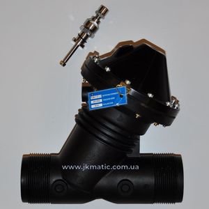 Мембранный клапан JK-Matic Y526 (YXW65) Limit Stop 2.5" дюйма ДУ 65 мм DN65 mm 62 м3/час (5261004 5262006 5203002-1) с фланцем